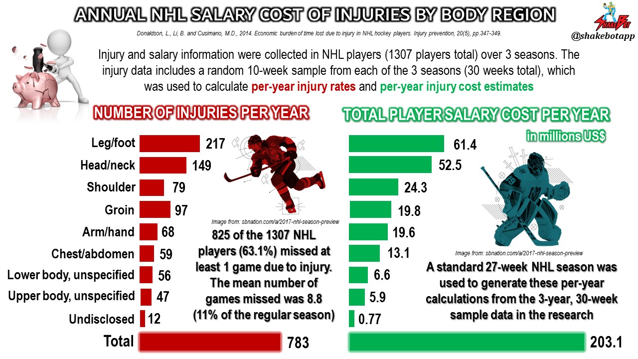 Read more about the article The Hip in Ice Hockey Part 4: The Cost of Injury