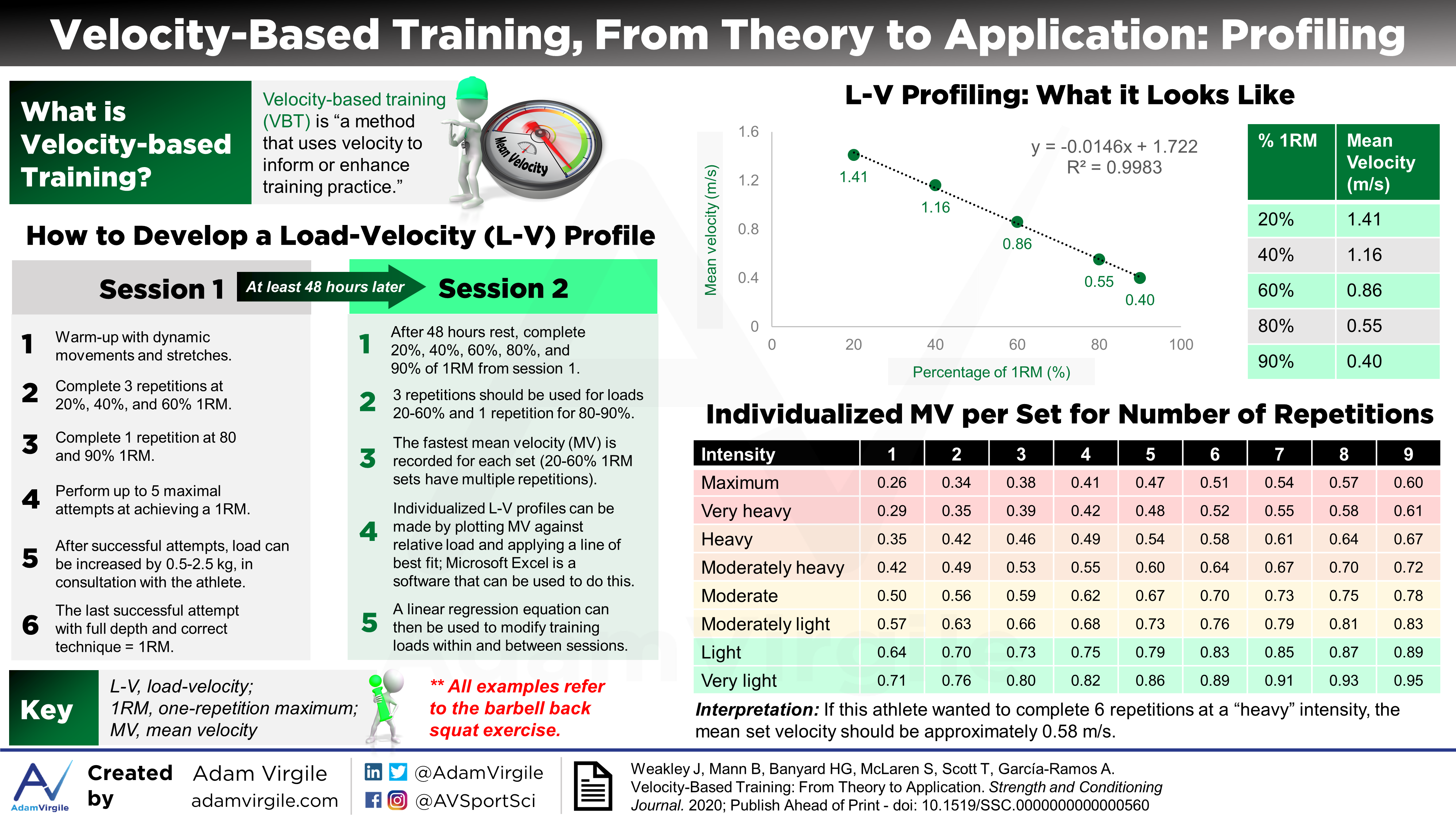 Read more about the article Velocity-Based Training, From Theory to Application: Athlete Profiling