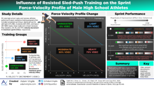Read more about the article Influence of Resisted Sled-push Training on the Sprint Force-velocity Profile of Male High School Athletes